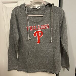 Gray Phillies Hoodie
